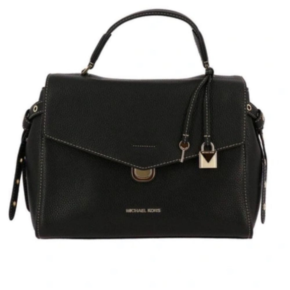 MICHAEL KORS Bristol Medium Leather Satchel